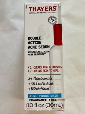 Thayers Double Action Acne Serum - 1.0 fl oz